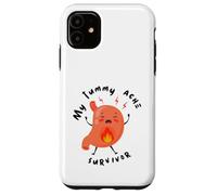 My Tummy Ache Survivor Cartoon Case for iPhone 11
