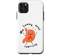 My Tummy Ache Survivor Cartoon Case for iPhone 11 Pro Max