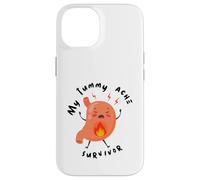 My Tummy Ache Survivor Cartoon Case for iPhone 14