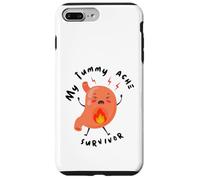 My Tummy Ache Survivor Cartoon Case for iPhone 7 Plus/8 Plus