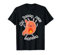My Tummy Ache Survivor Cartoon T-Shirt