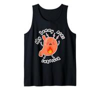 My Tummy Ache Survivor Cartoon Tank Top