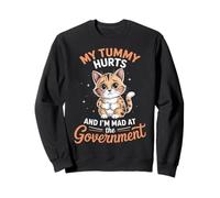 My Tummy Hurts Cat Pet Tummy Ache Hurts Tummy Ache Survivor Sweatshirt
