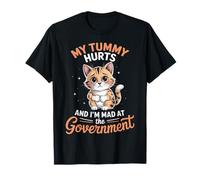 My Tummy Hurts Cat Pet Tummy Ache Hurts Tummy Ache Survivor T-Shirt