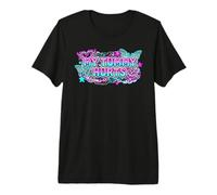 My Tummy Hurts Cyber Y2K Maximalist Rhinestone Premium T-Shirt