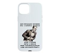 MY TUMMY HURTS & I HATE THE GOVERNMENT Ache Survivor Meme Case for iPhone 15 Plus