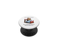 My Tummy Hurts - Poorly Cute Bed Sick Bear Bed Sarcasm Quote PopSockets Adhesive PopGrip