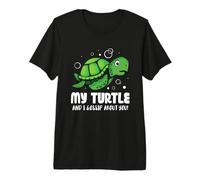 My Turtle and I Gossip About You Premium T-Shirt