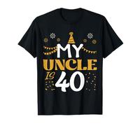My Uncle Is 40 40th Birthday 1985 40 Years Old Uncle T-Shirt