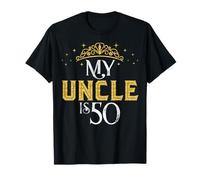 My Uncle is 50 Years Old Happy 50th Birthday Boy Men T-Shirt