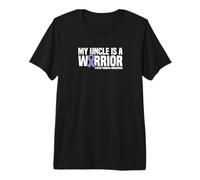 My Uncle is a Warrior Cystic Fibrosis Awareness Premium T-Shirt