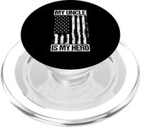 MY Uncle IS MY Hero Firefighter Hero Uncle PopSockets PopGrip for MagSafe