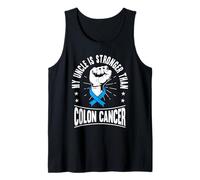 My Uncle is Stronger Than Colon Cancer Awareness Tank Top
