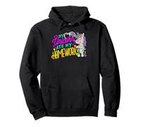 My Unicorn Ate My Homework Funny School Humor Pullover Hoodie