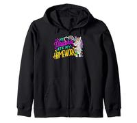 My Unicorn Ate My Homework Funny School Humor Zip Hoodie