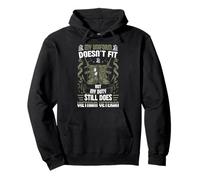 My Uniform Doesn’t Fit, But My Duty Still Does - Vietnam Vet Pullover Hoodie