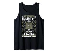My Uniform Doesn’t Fit, But My Duty Still Does - Vietnam Vet Tank Top