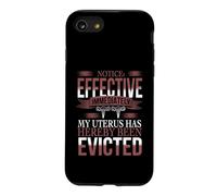 My Uterus Has Been Evicted - Uterus Eviction Hysterectomy Case for iPhone SE (2020) / 7/8