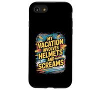 My Vacation Involves Helmets And Screams Case for iPhone SE (2020) / 7/8