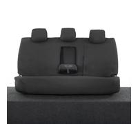 My Van Seat Covers | To Fit Ford Ranger Wildtrak Seat Covers 2016-2022 | Tailored Waterproof Easy to Fit | Rear Black - MVSC305BAD11