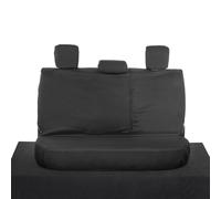 My Van Seat Covers | To Fit Toyota Hilux Active Seat Covers 2016 Onwards | Tailored Waterproof Easy to Fit | Rear (Base Model) Black - MVSC429B