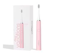 My Variations - Electric Sonic Toothbrush - Rechargeable - 1 Month Battery - 5 Cleaning Modes - Built-in 2 Minute Timer - 1 Handle and 1 Brush (Pink)