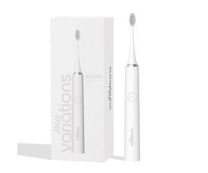 My Variations - Electric Toothbrush - Sonic Technology - 1 Month Battery Life - 5 Brushing Modes - Built-in 2 Min Timer - Dentist Recommended - USB-C Charging - White