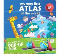 Boxer Gifts Atlas - My Very First Atlas with Revolving Globe (Journeys Around The World)