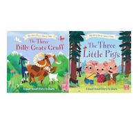 My Very First Story Time Collection: 2-Book Set by Pat-a-Cake (The Three Billy Goats Gruff, Three Little Pigs)