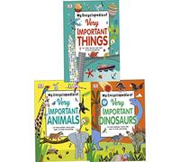 My Very Important Encyclopedias Series 3 Books Collection Set (My Encyclopedia of Very Important Things, Dinosaurs, Animals)