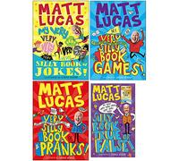 My Very Very Very Very Very Very Very Silly Book Series Collection 4 Books Set By Matt Lucas (True Or False, Jokes, Games, Pranks)
