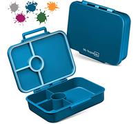 My Vesperbox Bia - Bento Box Children - Reinforced Closures - Leak-proof & BPA Free - Extremely Robust - Lunch Box - Ideal for Nursery and School ... (Petrol)