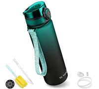 My Vesperbox Minny Children's Water Bottle 500 ml - Leak-proof & BPA-Free - Includes Replacement Seal, Cleaning Brush, Fruit Strainer & Optional Straw - Ideal for School, Nursery & Sports