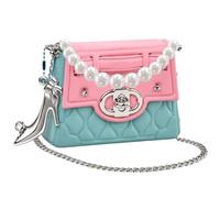 My Vibe DIY Mini Bag Catwalk Queen for Kids & Tweens, Customisable Fashion Craft Kit Collection with 8 Wearable Styles, Mini Crossbody Accessory Gift Ages 6+