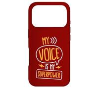 My Voice Is My Superpower Case for iPhone 17 Pro