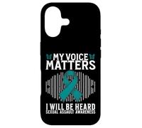 My Voice Matters Support Sexual Assault Awareness Gifts Case for iPhone 17