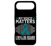 My Voice Matters Support Sexual Assault Awareness Gifts Case for iPhone Air