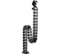 My Wall Cable Bundle Clip Black No Tools Needed Adjustable Length HZ43L