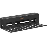 my wall Cable Management Desk Underdesk - HZ49L, Cable Duct & Cable Holder for Power Strips & Power Supplies, Slide-in Box, 400 x 180 x 100 mm, Cable Organiser Maximum Load 3 kg