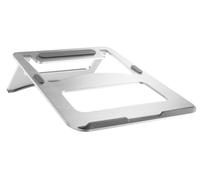 my wall HT19L - Laptop Stand, Foldable, Laptop, Aluminium, Silicone Pads, Laptop Stand, Ventilated Stand, MacBook Air, DELL, All Computers