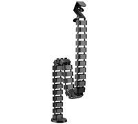My Wall HZ44SL Cable Bundle Clip Silver 1piece Easy Cable Management