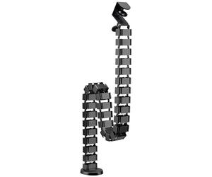 My Wall HZ44SL Cable Bundle Clip Silver 1piece Easy Cable Management