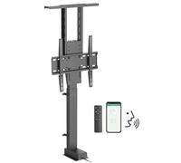 my wall Motorised TV Lift HP63AL, Smart Home Compatible, TV Lift Electric, Remote Control, Tuya App, Voice Control Alexa and Google Home, TV Mount Height Adjustable