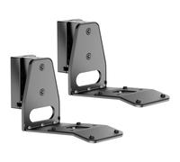 My Wall Speaker wall mount Tiltable Rotatable Black 2 pcs