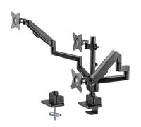 My Wall Vollbeweglicher Tischhalter für 3 Flachbildschirme 17" - 30", VESA 75/100
