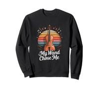 My Wand Chose Me Violin Music Magic Sweatshirt