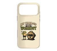 My Warm-Up Became the Workout Retro Funny Frog Gym Lover Case for iPhone 17 Pro Max