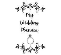 My Wedding Planner - Black and White 120 Page Lined Wedding Notebook - Wedding Ideas and Plans Notebook: 120 lined wedding planner notebook
