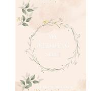 My Wedding Shit: Detailed Bridal Planner for thoughts, ideas, to do lists, table planning, funny bride to be or engagement gift