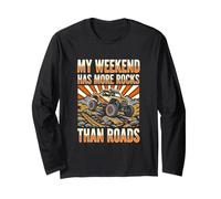 My Weekend Has More Rocks Than Roads Off Road 4x4 Long Sleeve T-Shirt